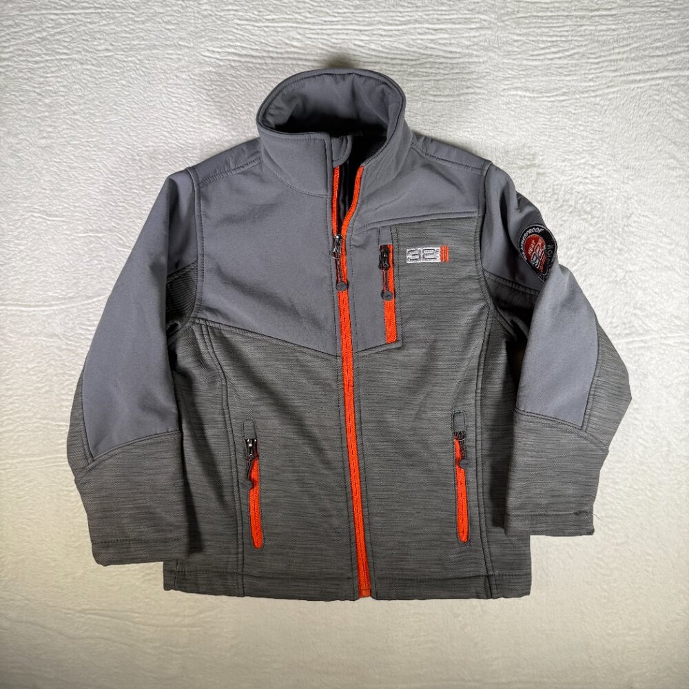 Weatherproof 32 Degrees Boys Weather Resistant Heat Protect Full Zip Jacket 5/6